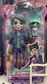 Mattel - Enchantimals - Glam Party - Cole Cat & Claw - Doll